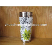 fashionable product wholesale alibaba china stainless steel white ceramic coffee mug